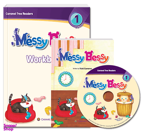 کتاب Messy Bessy همراه با سی دی انتشارات پاسارگاد