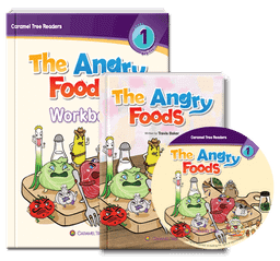 کتاب The Angry Foods همراه با سی دی انتشارات پاسارگاد