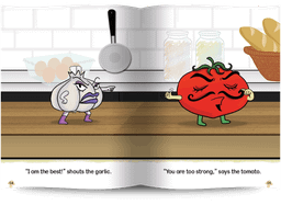 کتاب The Angry Foods همراه با سی دی انتشارات پاسارگاد