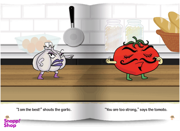 کتاب The Angry Foods همراه با سی دی انتشارات پاسارگاد