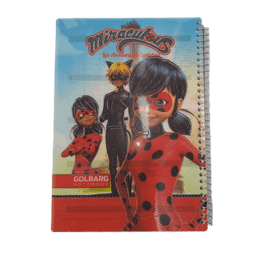 دفتر مشق 100 برگ گلبرگ طرح دختر کفشدوزکی