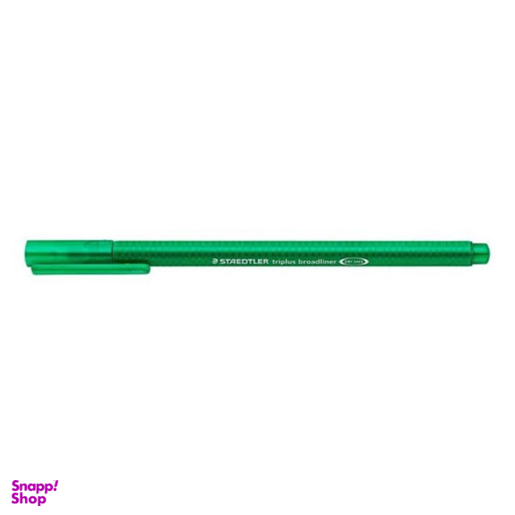 روان نویس 0.8 نوک نمدی استدلر (Staedtler) مدل تریپلاس بردلاینر 3385 رنگ سبز