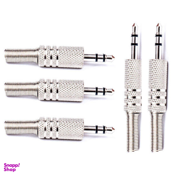 فیش صدای استریو مدل AUX کد 01 بسته 5 عددی
