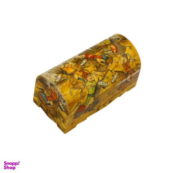 جعبه جواهرات استخوانی طرح چوگان کد m18