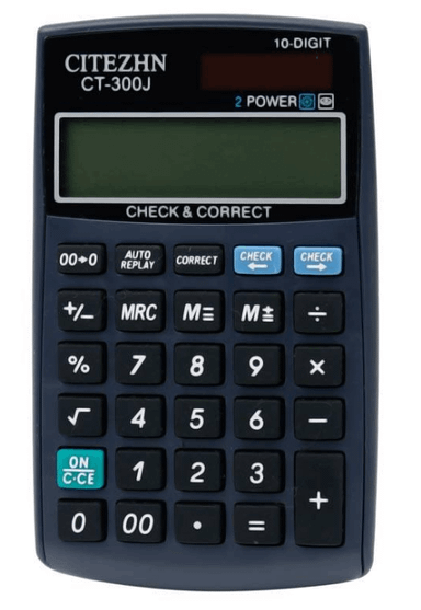 ماشین حساب سیتیزن (Citezhn) مدل CT-300J