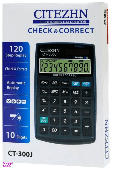 ماشین حساب سیتیزن (Citezhn) مدل CT-300J