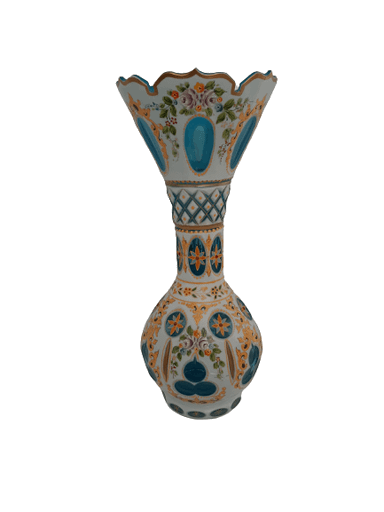 گلدان طرح گل و بوته