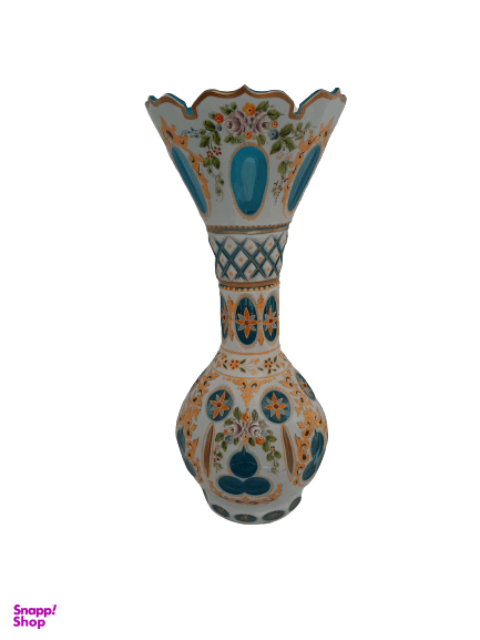 گلدان طرح گل و بوته