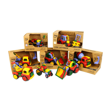 بسته ماشین های ساختنی آی توی (I Toy) مدل جذاب