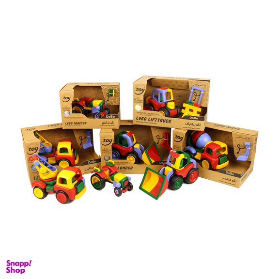 بسته ماشین های ساختنی آی توی (I Toy) مدل جذاب