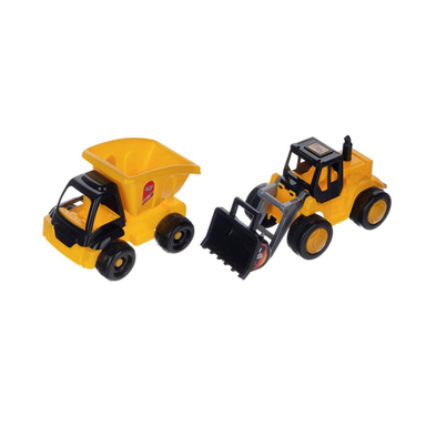اسباب بازی زرین تویز (Zarrin Toys) مدل ماشین های ساختمانی