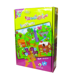 اسباب بازی پازل بزرگ گلدونه (Goldooneh) مدل شهرقصه ها