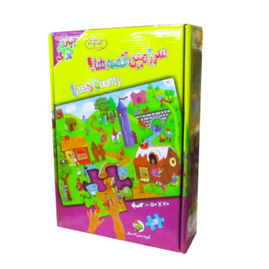 اسباب بازی پازل بزرگ گلدونه (Goldooneh) مدل شهرقصه ها