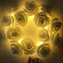 ریسه ال ای دی طرح حلقه گل رز کد 7