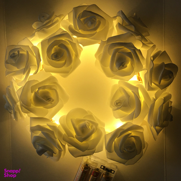 ریسه ال ای دی طرح حلقه گل رز کد 7