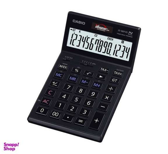 ماشین حساب کاسیو (Casio) مدل JS-140TVS