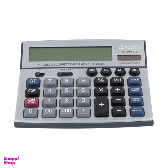 ماشین حساب سیتیچن پلاس (Citychen Plus) مدل CT-2214C