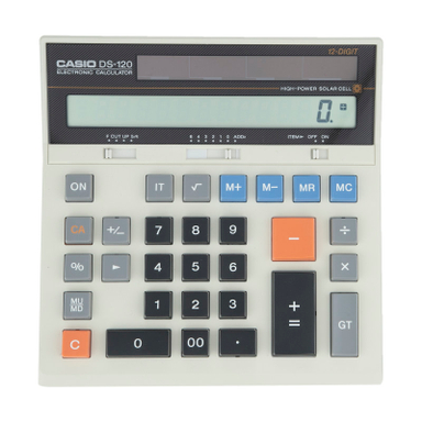 ماشین حساب کاسیو (Casio) مدل DS-120