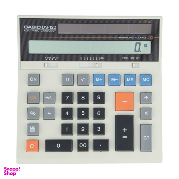 ماشین حساب کاسیو (Casio) مدل DS-120