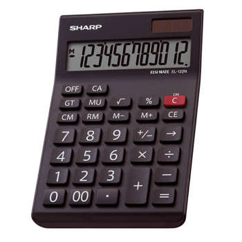 ماشین حساب شارپ (Sharp) مدل EL-124T-BL