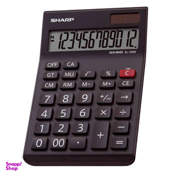 ماشین حساب شارپ (Sharp) مدل EL-124T-BL