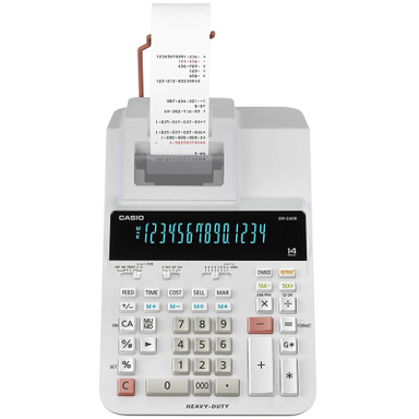 ماشین حساب کاسیو (Casio) مدل Heavy-Duty DR-240R