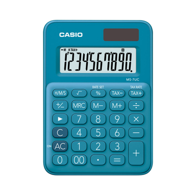 ماشین حساب کاسیو (Casio) مدل MS-7UC-BU