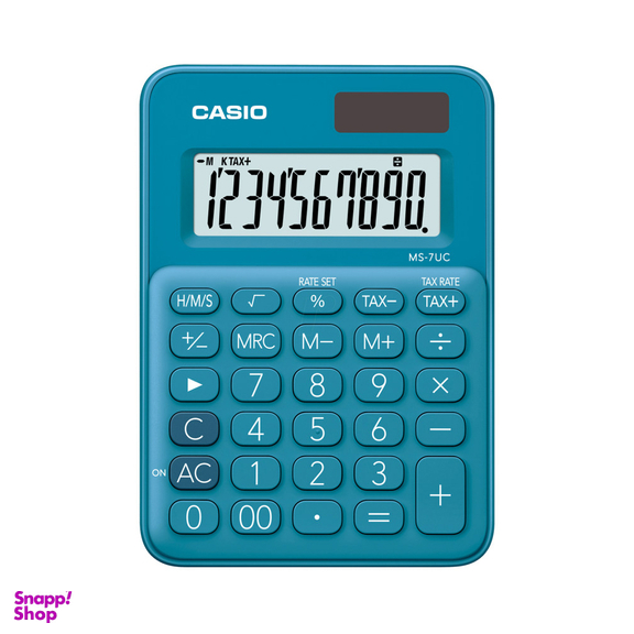 ماشین حساب کاسیو (Casio) مدل MS-7UC-BU