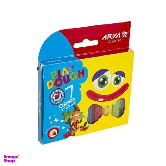 خمیر بازی 7 رنگ آریا (Arya) مدل Play Dough