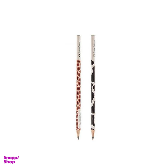 مداد مشکی فابر کستل (Faber Castell) طرح حیوانات بسته 4 عددی