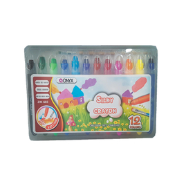 پاستل روغنی 12 رنگ اونیکس طرح پیچی کد ZW-603