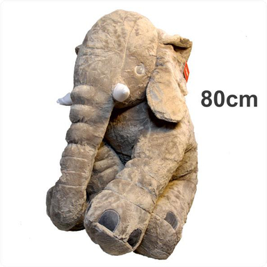 عروسک بالشتی فیل بزرگ سایز 80 سانتی متر