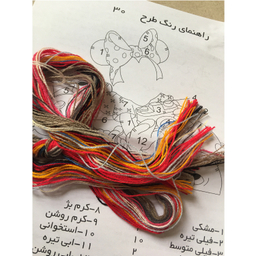 بسته کامل گلدوزی مدل خرگوش کد 25