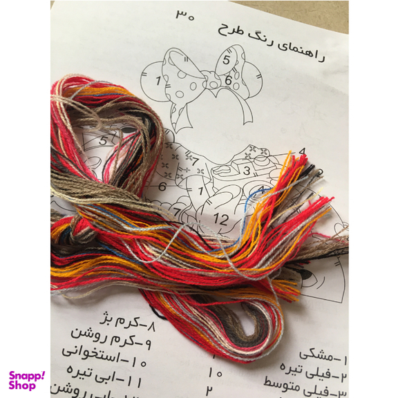 بسته کامل گلدوزی مدل خرگوش کد 25
