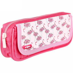 جامدادی کلیپس طرح Beautiful Flamingo کد 1206