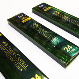 نوک مداد نوکی 0.7 میلی متری فابر کاستل (Faber-Castell) کد 11 بسته 3 عددی