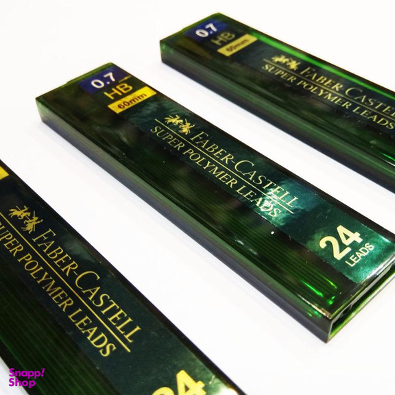 نوک مداد نوکی 0.7 میلی متری فابر کاستل (Faber-Castell) کد 11 بسته 3 عددی