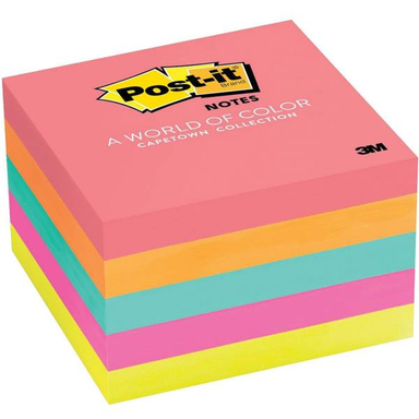 استیک نوت پست-ایت (Post-It) کد Code 654-5PK بسته 500 عددی