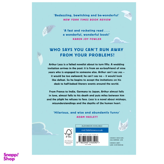 کتاب LESS اثر Andrew Sean Greer انتشارات هدف نوین
