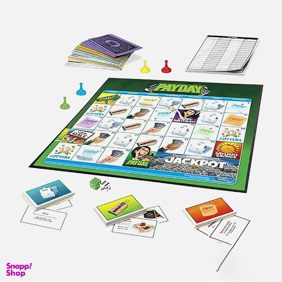 بازی فکری مونوپولی هزبرو (Hasbro) مدل پی دی