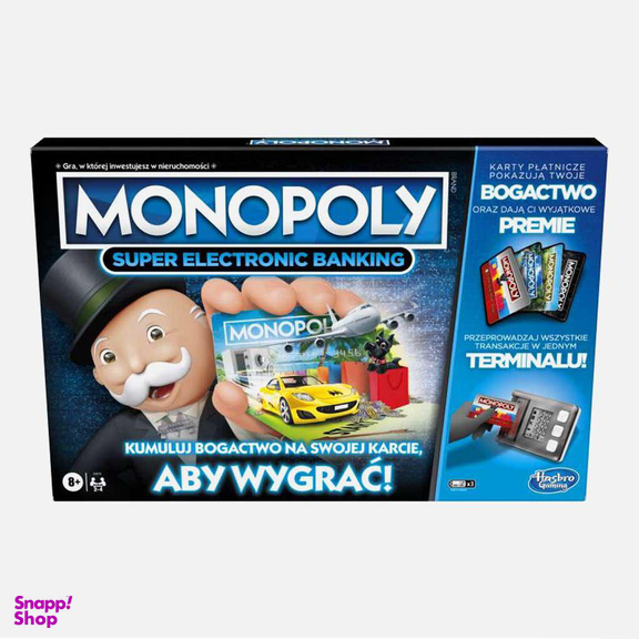 بازی فکری مونوپولی هزبرو (Hasbro) همراه با بانک الکتریکی