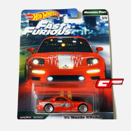 اسباب بازی ماشین متل (Mattel) سری فست اند فیورس هات ویلز مدل مزدا RX-7