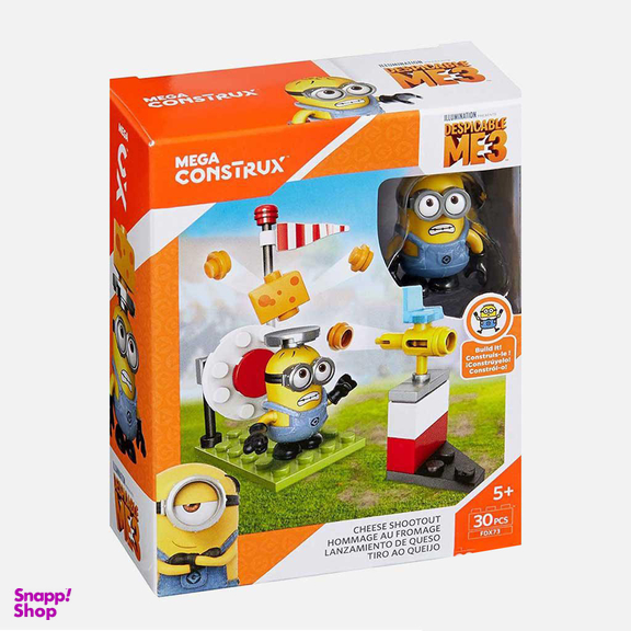 ساختنی 30 قطعه متل (Mattel) سری مگا کنستراکس مدل تیراندازی مینیون