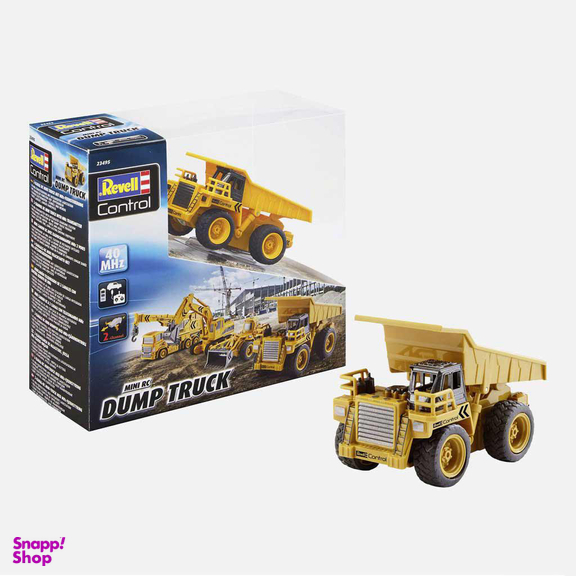 اسباب بازی ماشین راهسازی رول (Revell) سری مینی آرسی مدل کمپرسی