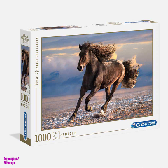 پازل 1000 تکه کلمنتونی (Clementoni) طرح اسب وحشی