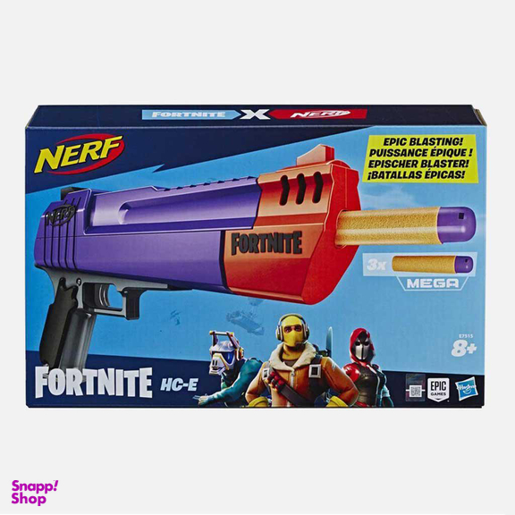 تفنگ هزبرو (Hasbro) سری نرف مگا هزبرو مدل فورت نایت HC-E