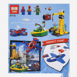 ساختنی 168 قطعه لپین (Lepin) مدل نبرد اسپایدرمن و دکتر اختاپوس
