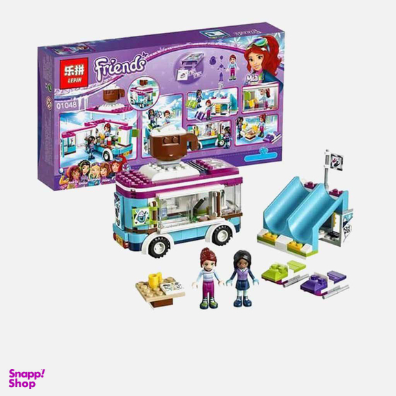 ساختنی 260 قطعه لپین (Lepin) مدل پیست اسکی و ون هات چاکلت