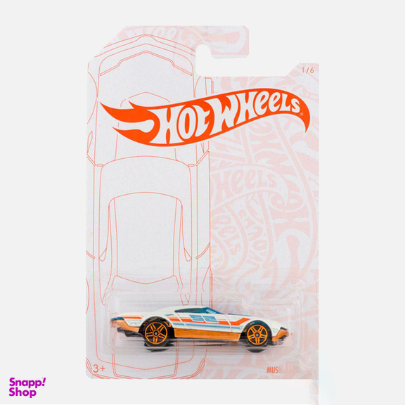 اسباب بازی ماشین متل (Mattel) سری هات ویلز مدل ماسل اسپیدر فلزی سایز کوچک