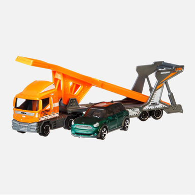 اسباب بازی ماشین متل (Mattel) سری مچ باکس مدل تریلر حمل مینی کانتری من